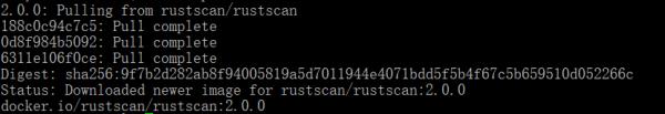 RustScan&mdash;&mdash;Rust开发的高速端口扫描器