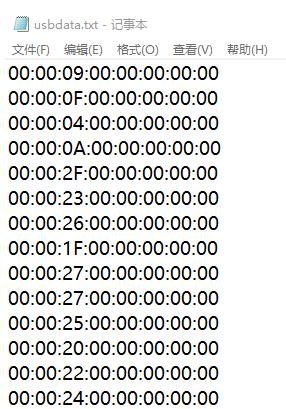 USB流量取证分析