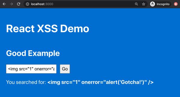 在React中防范XSS攻击
