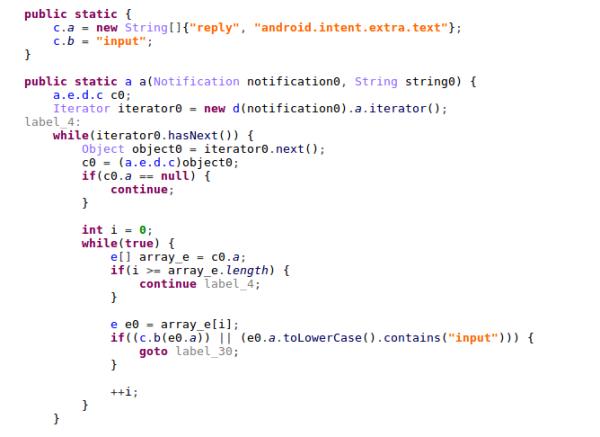 对WhatsApp中消息自动回复的Android恶意软件分析