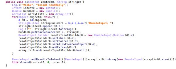 对WhatsApp中消息自动回复的Android恶意软件分析