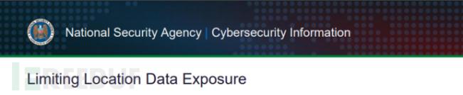 NSA：定位服务≠ GPS ，防位置数据泄露指南