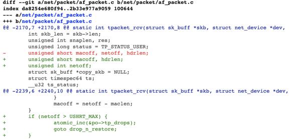 CVE-2020-14386: Linux kernel权限提升漏洞