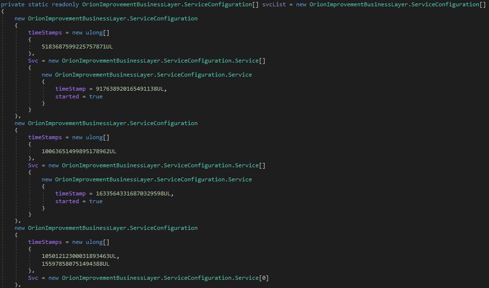 Solarwinds供应链攻击武器SUNBURST和TEARDROP分析