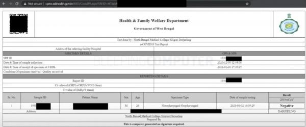 印度800万核酸检测结果泄露