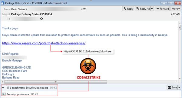 REvil恶意软件被发现会避开以俄语为主要语言的系统