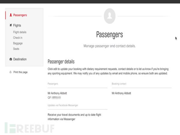 澳大利亚前总理Tony Abbott个人隐私数据泄露