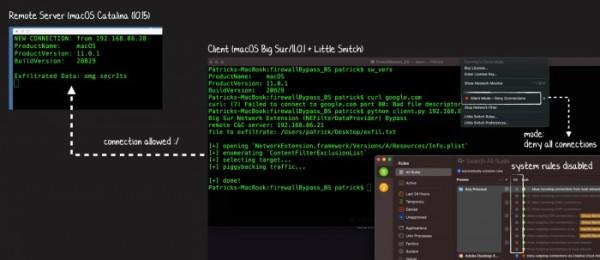 macOS Big Sur可被应用程序绕过防火墙和虚拟专用网