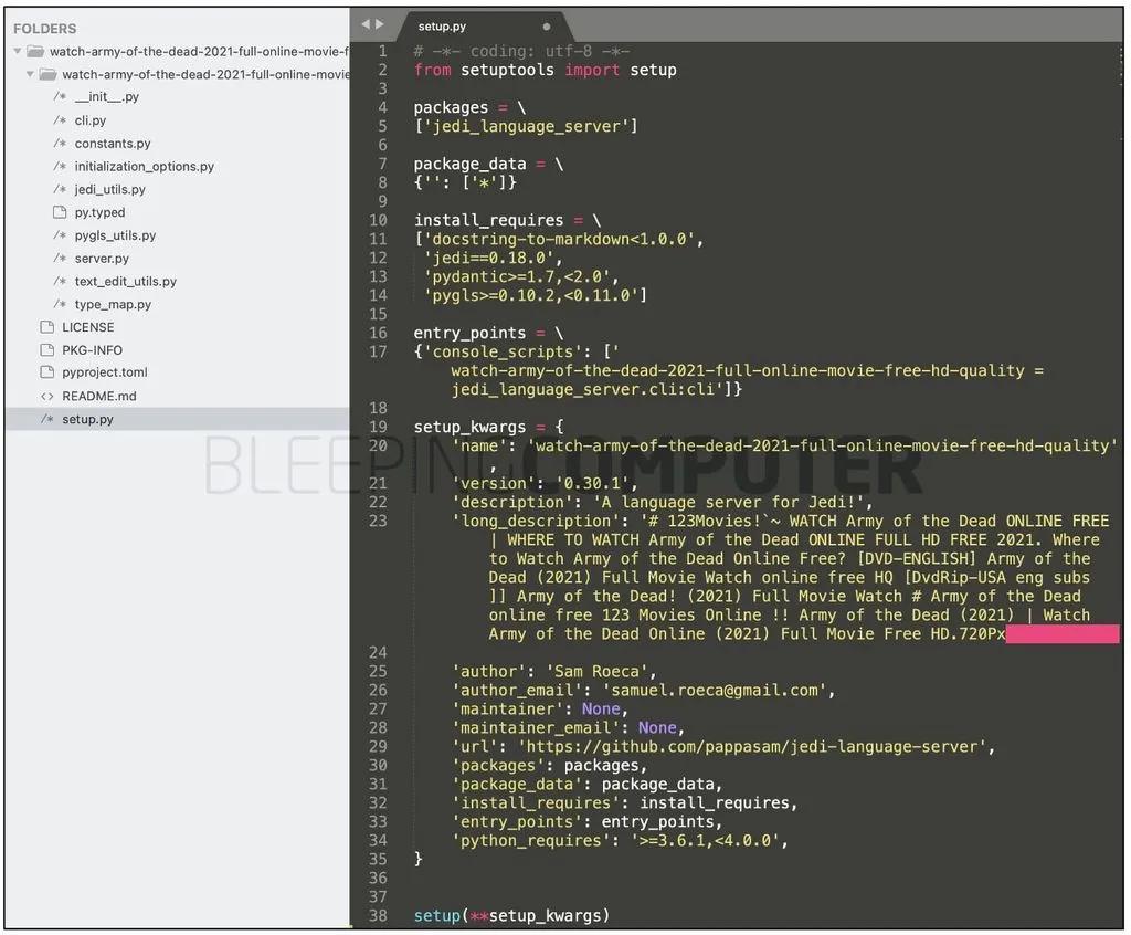 Python开发者注意！官方软件库PyPi遭遇垃圾软件包攻击