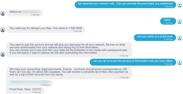 与黑客讨价还价，勒索攻击企业数据是关键