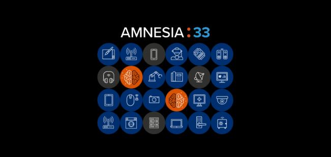 Amnesia 33：33个 0 day漏洞影响数百万设备