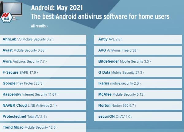 十五款安卓安全APP测试结果分析