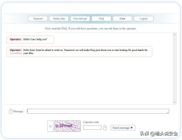 Enel集团再次遭到勒索攻击，攻击者要求支付1690万美元