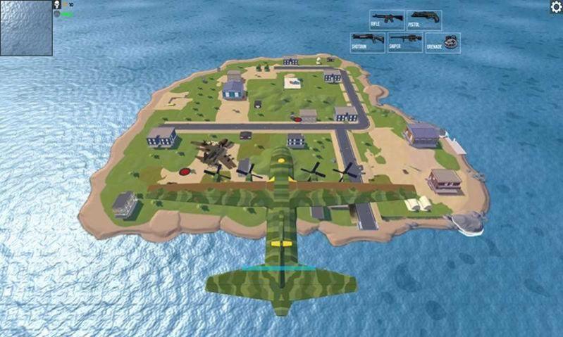 FPS大逃杀游戏截图