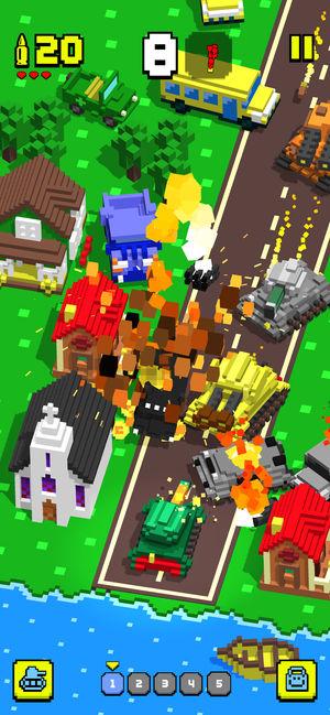 钢铁风暴坦克轰炸截图