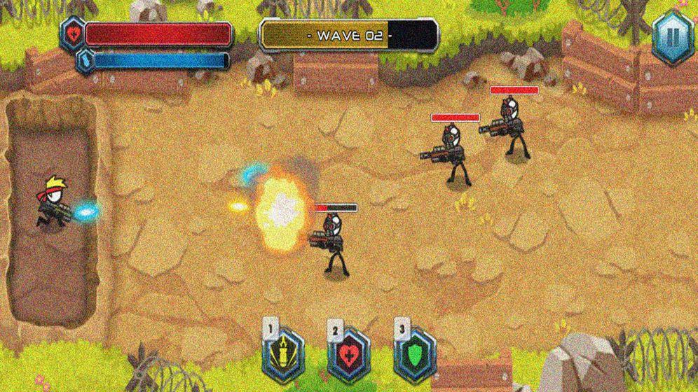 火柴人吃鸡大赛截图