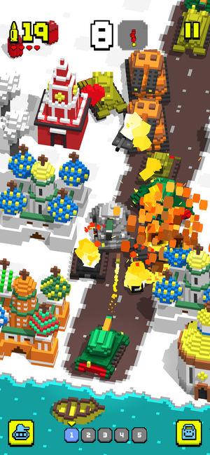 钢铁风暴坦克轰炸截图