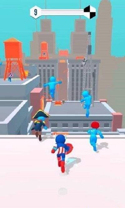 我跑酷贼棒截图