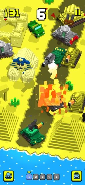 钢铁风暴坦克轰炸截图