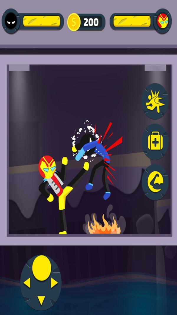 火柴人对战最高扑灭截图