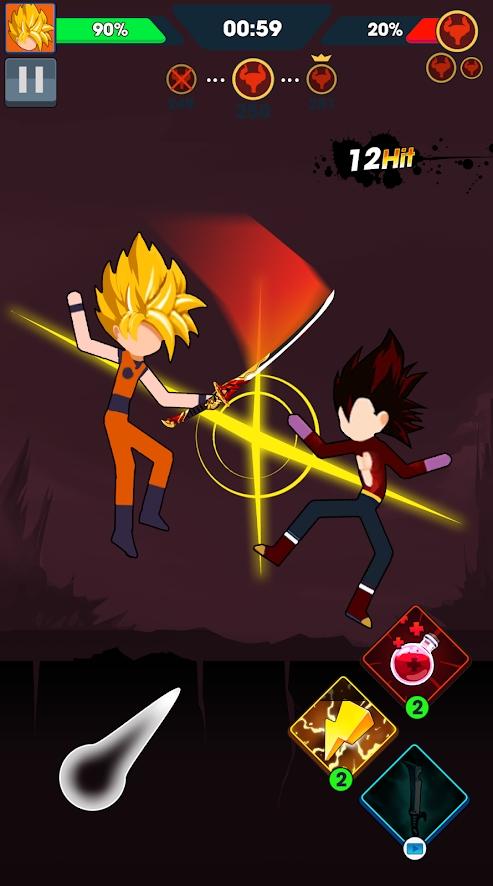 火柴人玩偶超级英雄大战截图