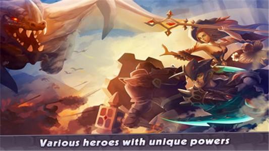 城堡冲刺英雄塔防截图