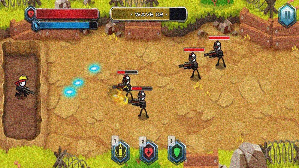 火柴人吃鸡大赛截图