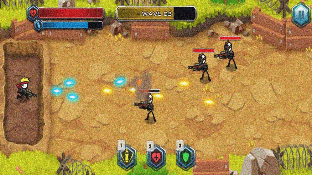 火柴人吃鸡大赛截图