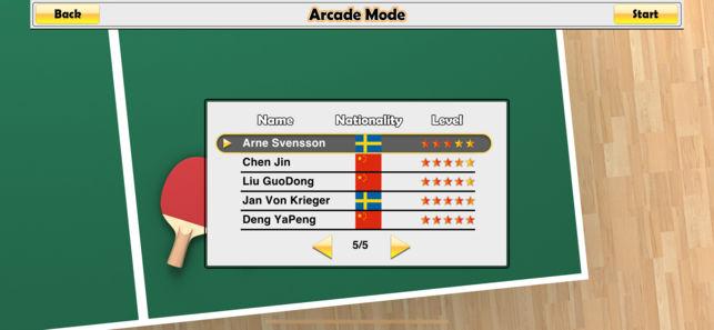 虚拟乒乓球截图