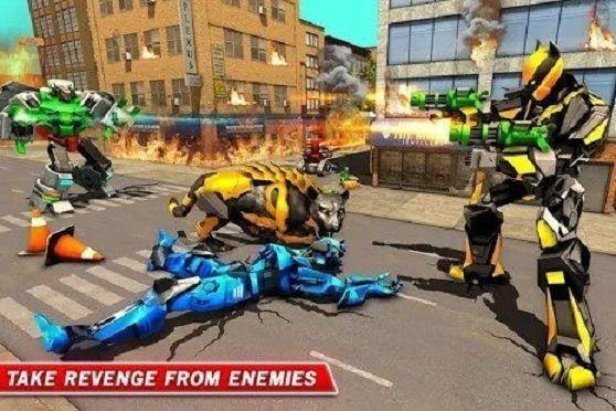 黑豹机器人变形截图