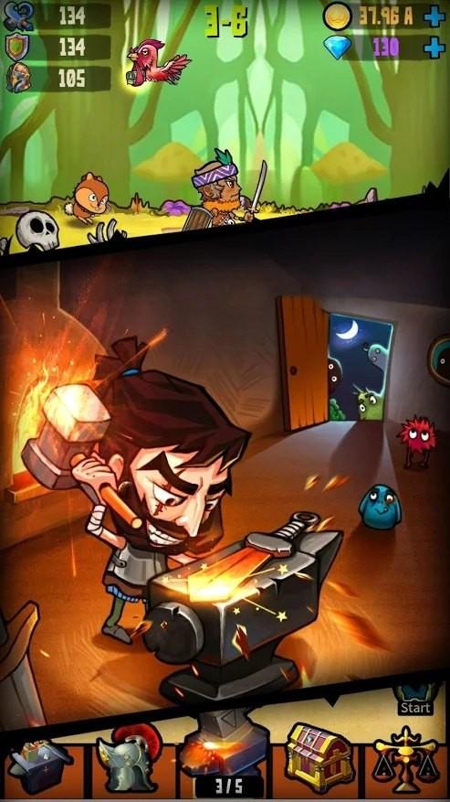 合并与伪造空闲武器大师截图