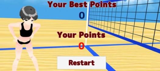 沙滩排球比赛截图