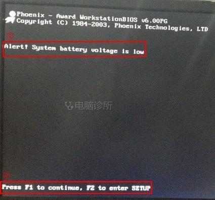在xp系统中，为什么开机需要按F1进入系统？