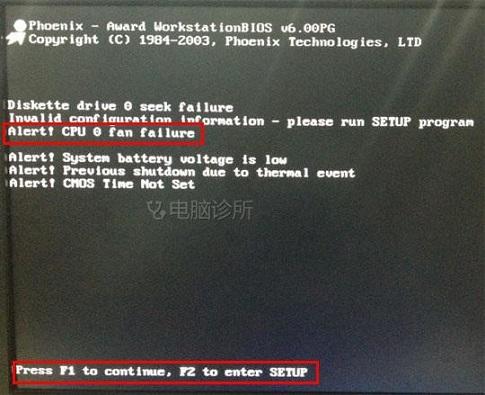 在xp系统中，为什么开机需要按F1进入系统？