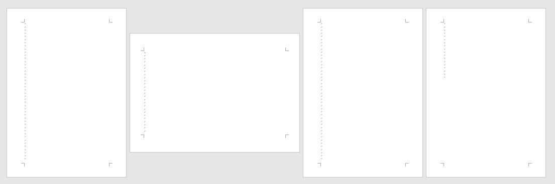 Word中更改单页纸的页面方向