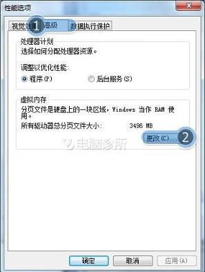 在win7中，为什么经常提示虚拟内存不足？