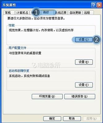 在xp系统中，经常提示虚拟内存不足的原因是什么？
