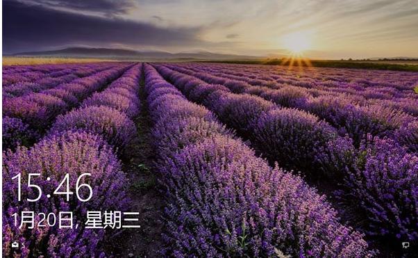 Windows10 开机如何跳过锁屏直接输入密码?