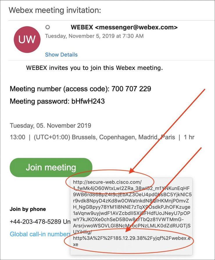 思科重定向漏洞被利用，可通过垃圾邮件跳转到恶意软件下载站点