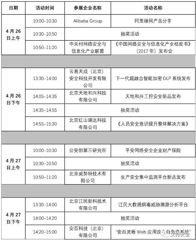 &ldquo;4.29首都网络安全日&rdquo;最新议程一览