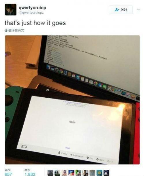 任天堂 Switch 正式发售10天,宅男刚舔完卡带就被黑客破解了……解了……了