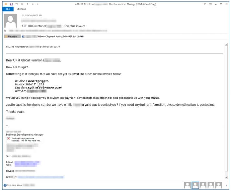 黑客勒索!一个能说出你名字、电话和职位的“熟人”,可能会锁住你的电脑