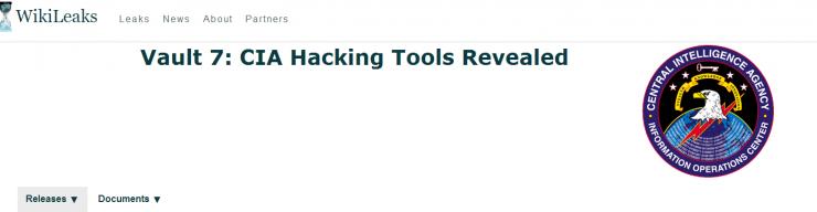 维基解密曝CIA 入侵苹果、安卓机、电视,快来围观8761份泄密文件