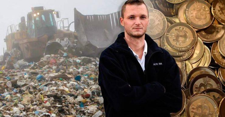 一不小心扔掉了 7500 枚比特币， 这位英国程序员损失了 17 亿