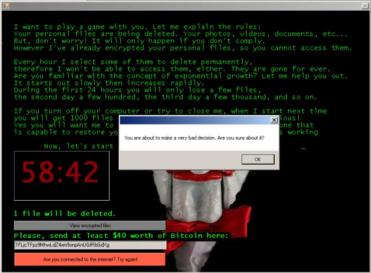 勒索木马也有山寨货?细数那些演砸了的黑客魔术