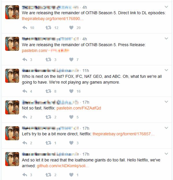 Netflix 遭勒索，黑客提前发布《女子监狱》第五季前10集