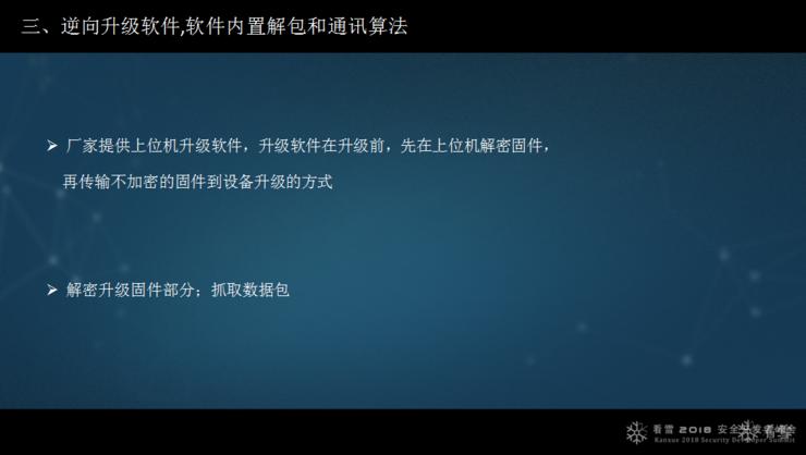 绿盟马良：智能设备漏洞挖掘中的几个突破点|看雪2018峰会