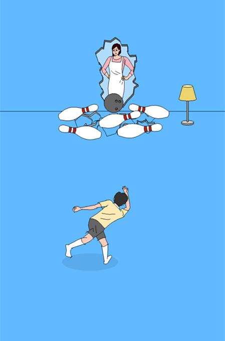 这个游戏，钻进爷爷被子里的姿势真是很羞耻