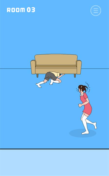 这个游戏，钻进爷爷被子里的姿势真是很羞耻